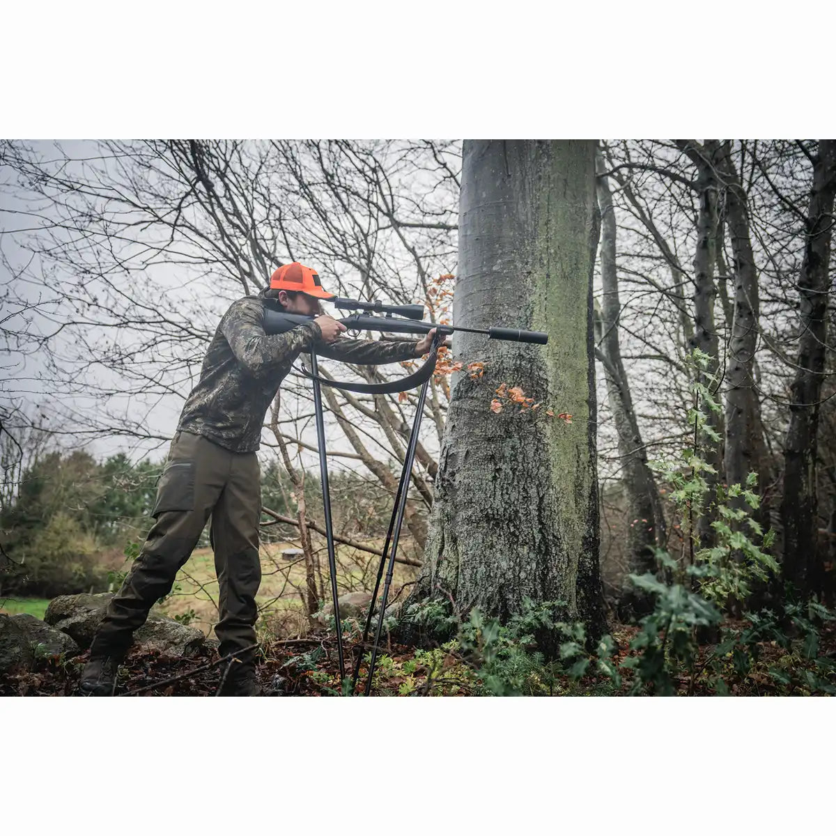 Seeland Tidal Camo Fleece - Worn By Model Seeland Tidal Camo Fleece - Worn By Model