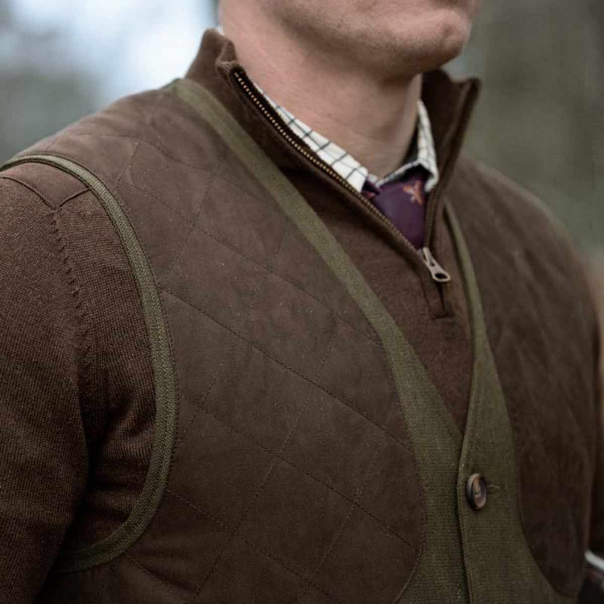 Seeland Woodcock Royale Waistcoat - Detail Seeland Woodcock Royale Waistcoat - Detail