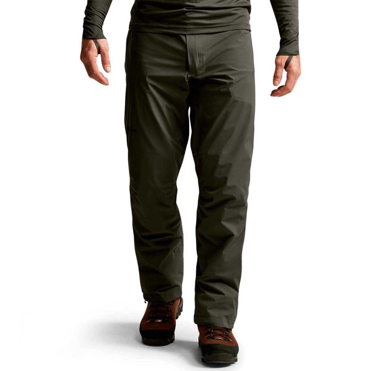 Sitka Dew Point Pant - Dark Lichen - On Model Front Sitka Dew Point Pant - Dark Lichen - On Model Front