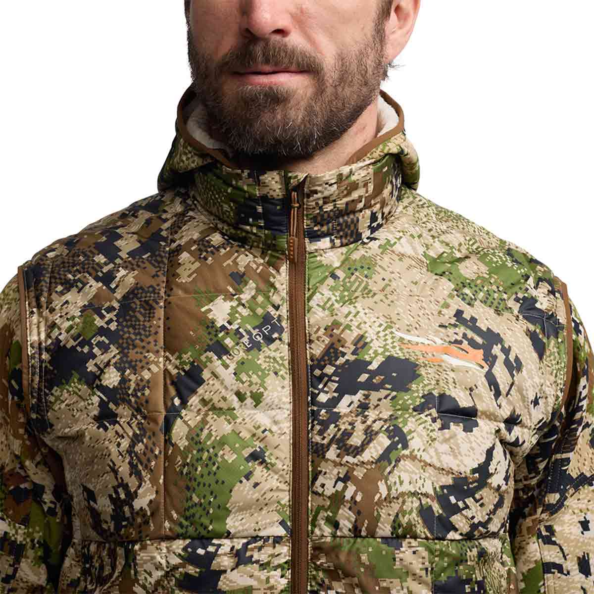 Sitka Microdown Optifade Subalpine Vest - Collar Sitka Microdown Optifade Subalpine Vest - Collar