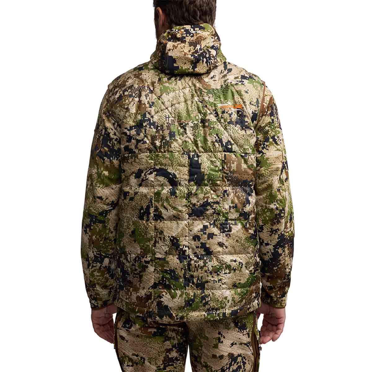 Sitka Microdown Optifade Subalpine Vest - Rear Sitka Microdown Optifade Subalpine Vest - Rear