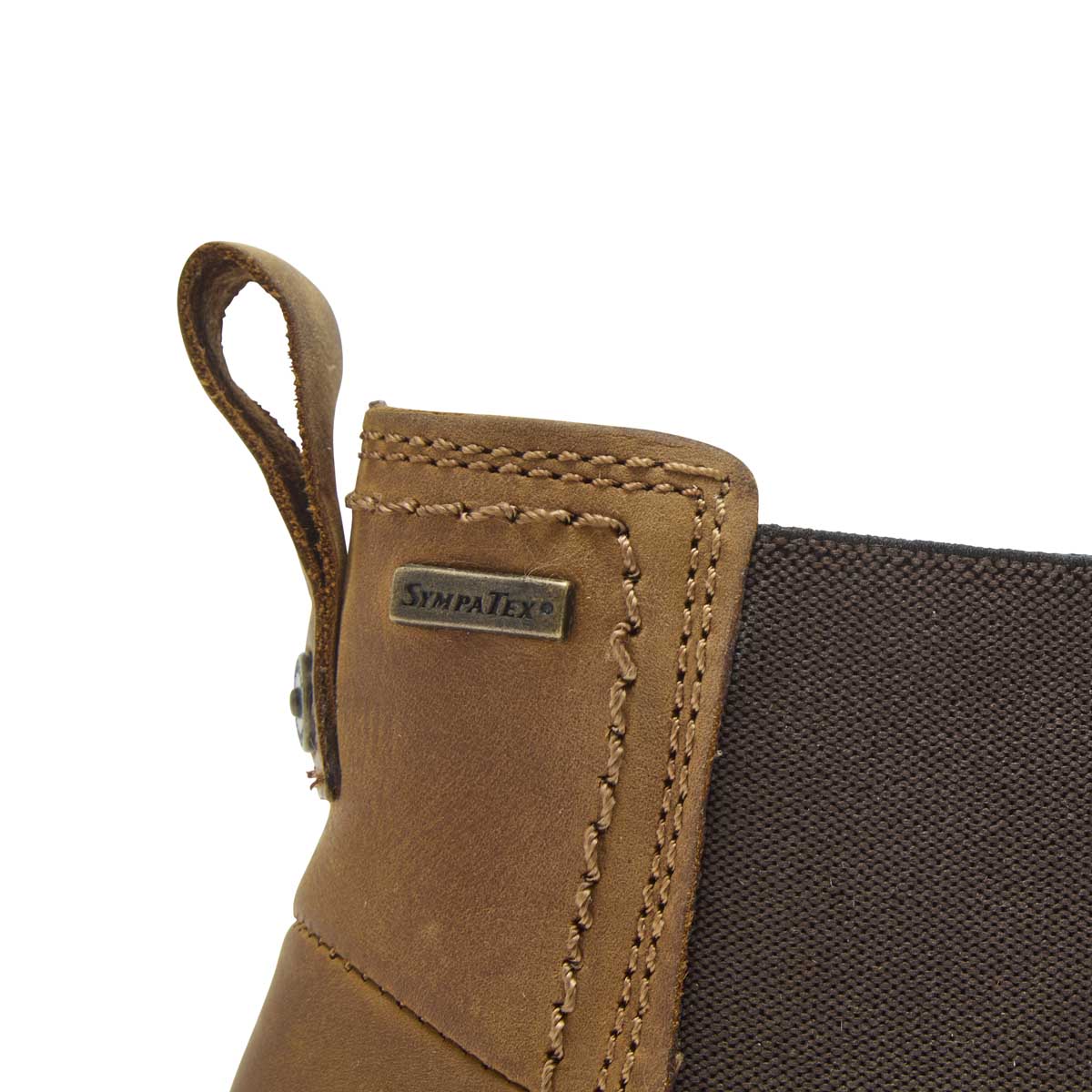 Chatham Southill II Chelsea Boots - Walnut - Detail Chatham Southill II Chelsea Boots - Walnut - Detail