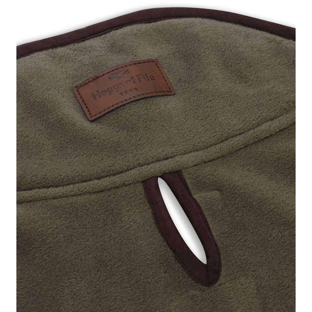 Hoggs of Fife Stenton Fleece Dog Coat - detail Hoggs of Fife Stenton Fleece Dog Coat - detail