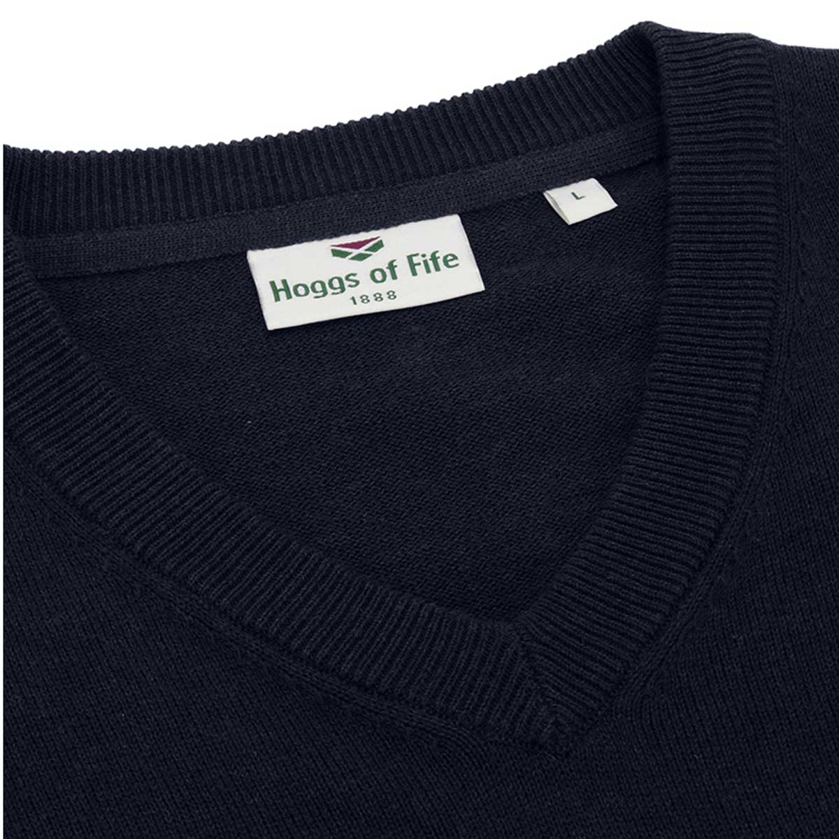 Hoggs of Fife Stirling II V-Neck Pullover - blue v neck Hoggs of Fife Stirling II V-Neck Pullover - blue v neck