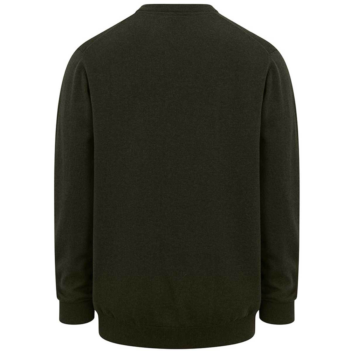 Hoggs of Fife Stirling II V-Neck Pullover - green rear Hoggs of Fife Stirling II V-Neck Pullover - green rear