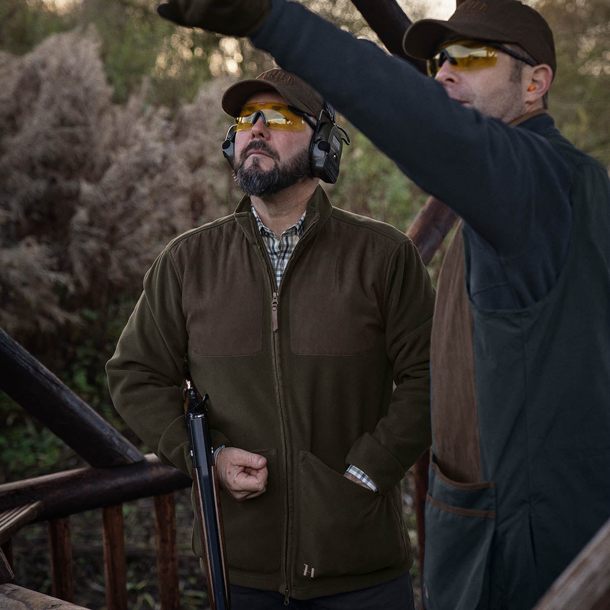 Harkila Stornoway Active Shooting HSP Jacket - On Model Harkila Stornoway Active Shooting HSP Jacket - On Model