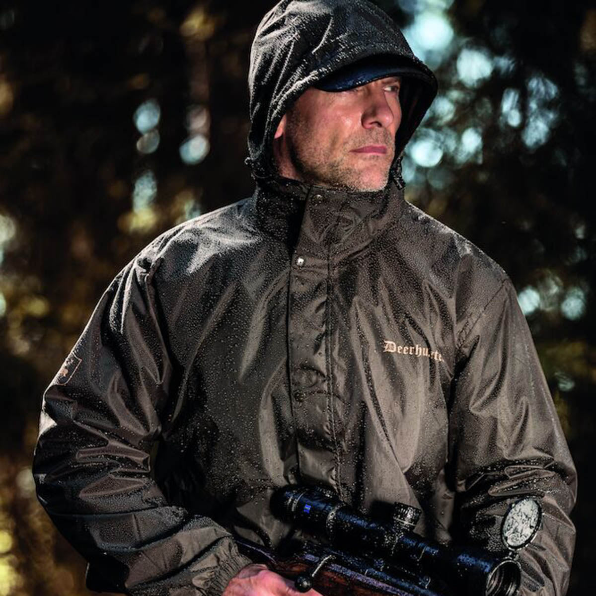 Deerhunter Survivor Rain Jacket - On Model Deerhunter Survivor Rain Jacket - On Model