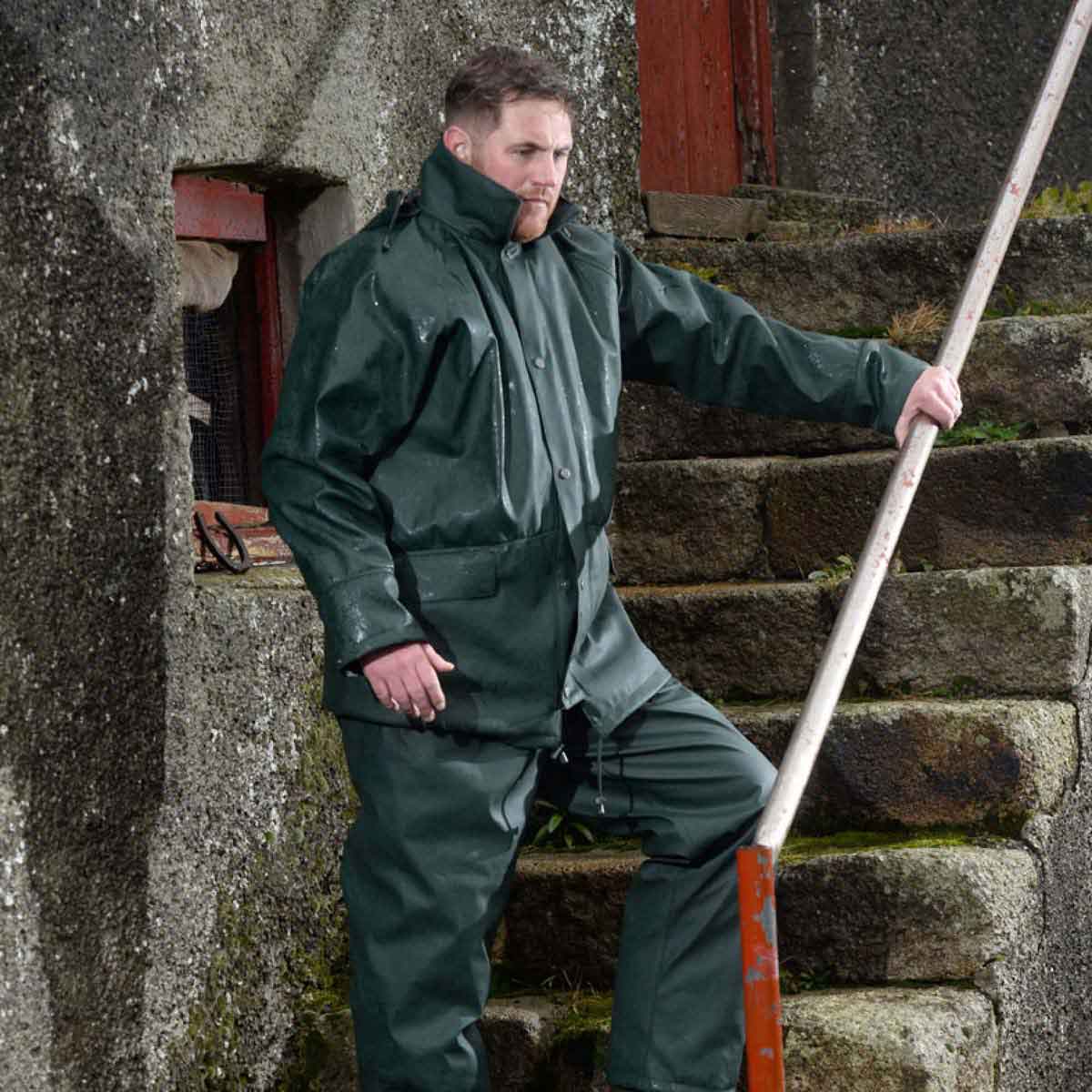 Swampmaster No-Sweat Stormgear Waterproof Jacket - lifestyle Swampmaster No-Sweat Stormgear Waterproof Jacket - lifestyle