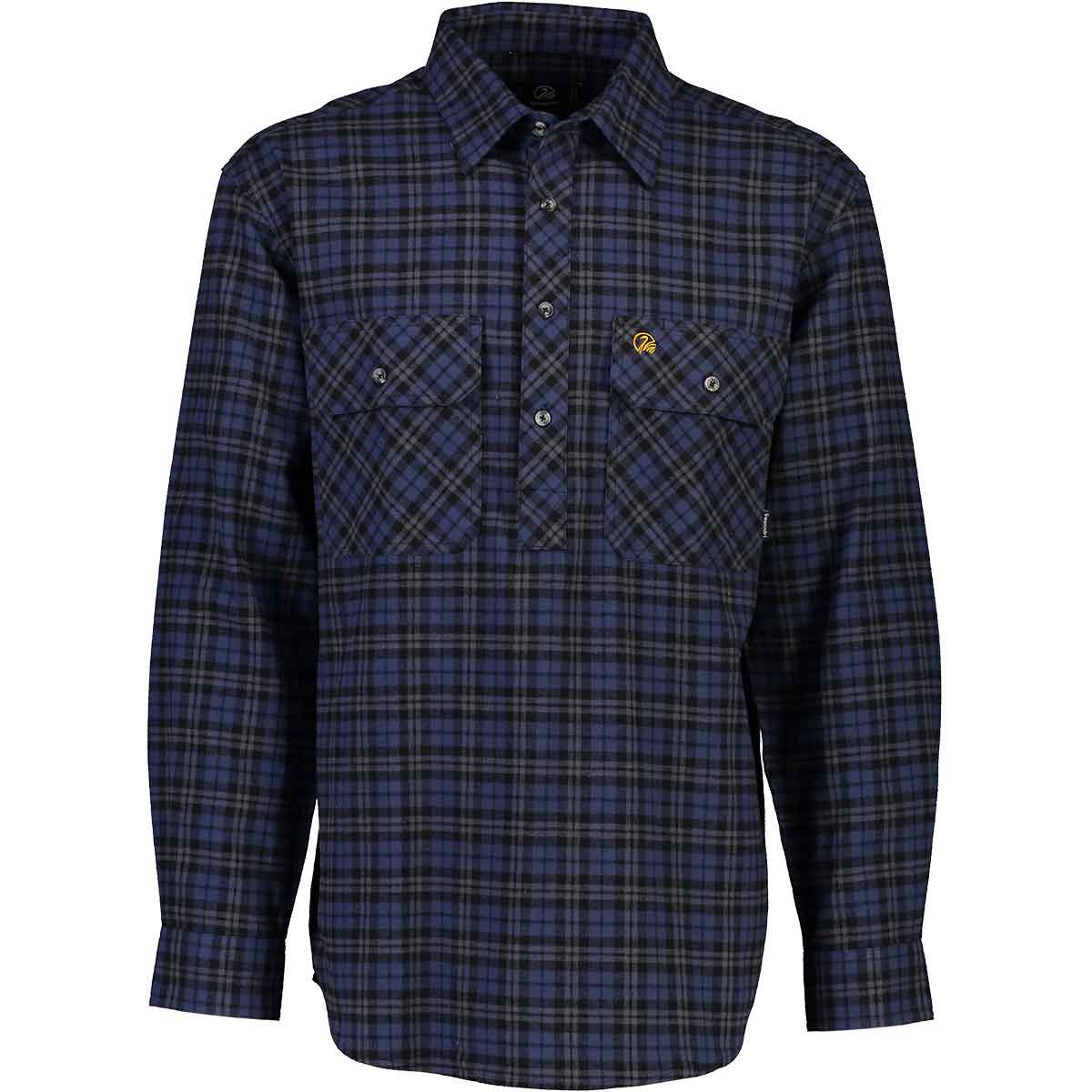 Swanndri Barn Dye Shirt - Blue Swanndri Barn Dye Shirt - Blue