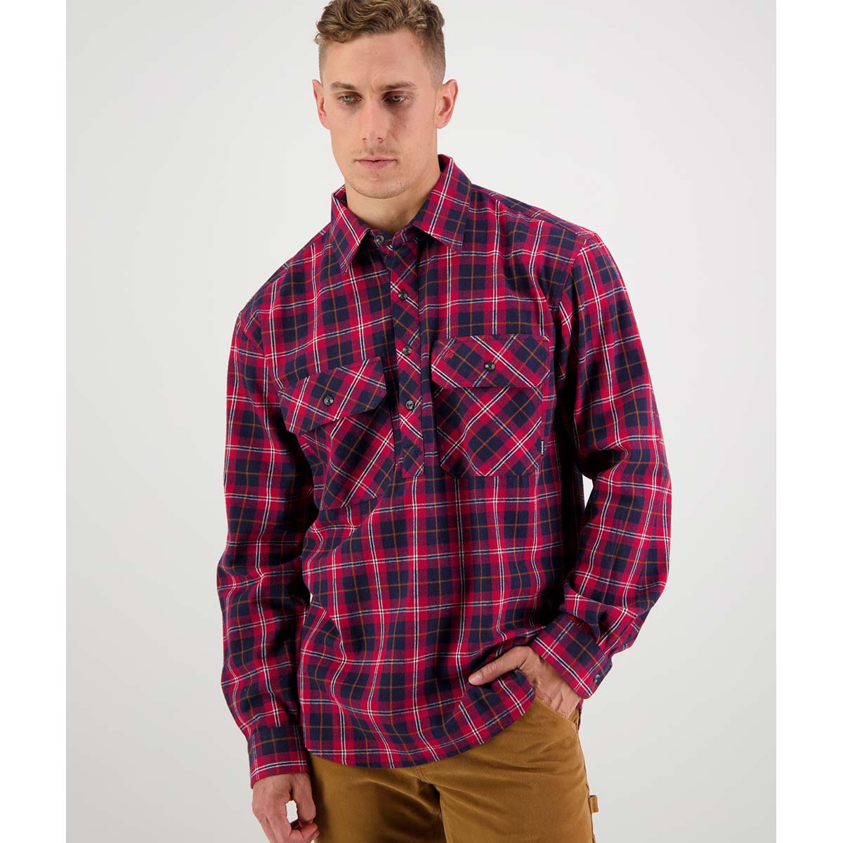 Swanndri Barn Shirt - Red Check Swanndri Barn Shirt - Red Check