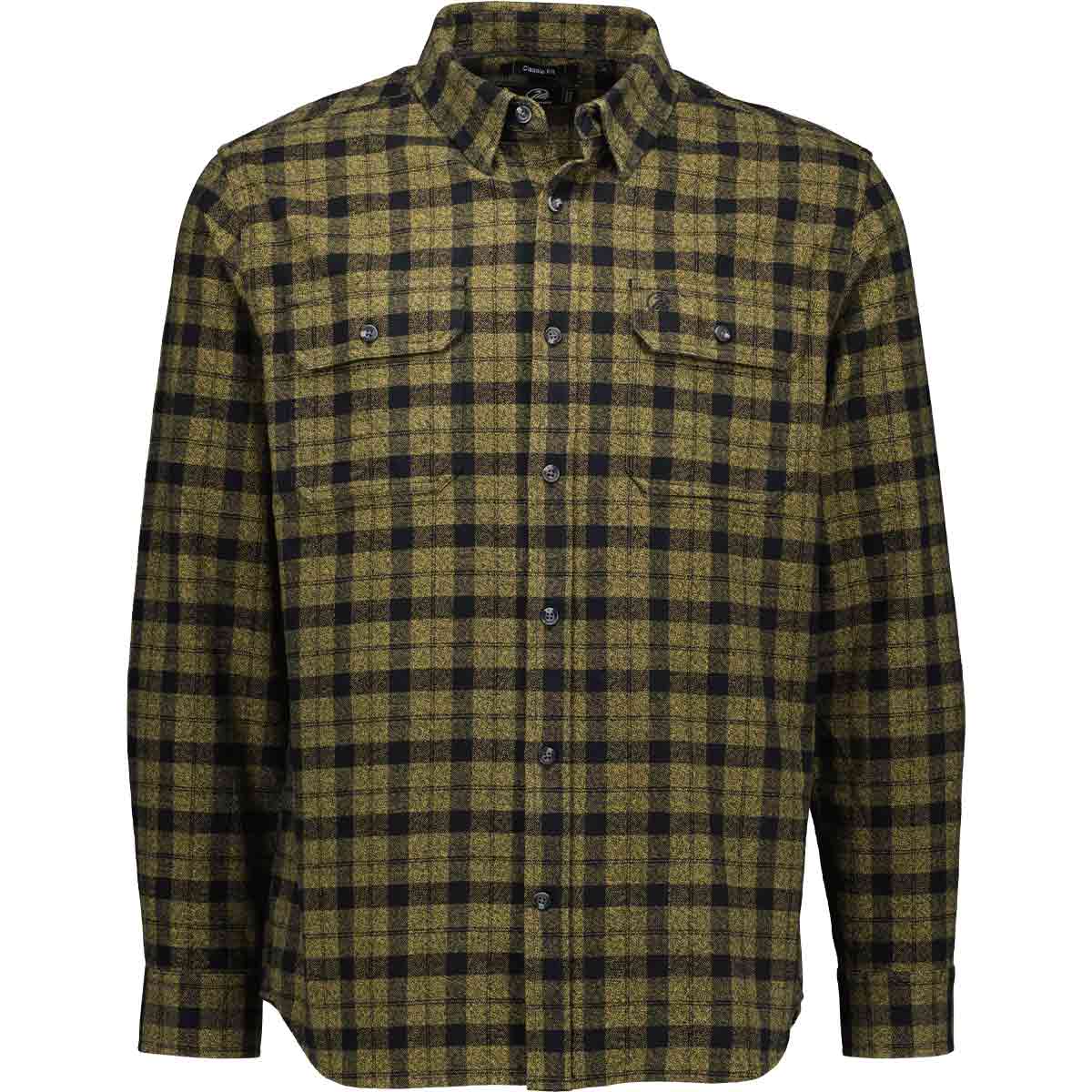 Swanndri Port Rd LS Shirt - Cashew Black Grid Check Swanndri Port Rd LS Shirt - Cashew Black Grid Check