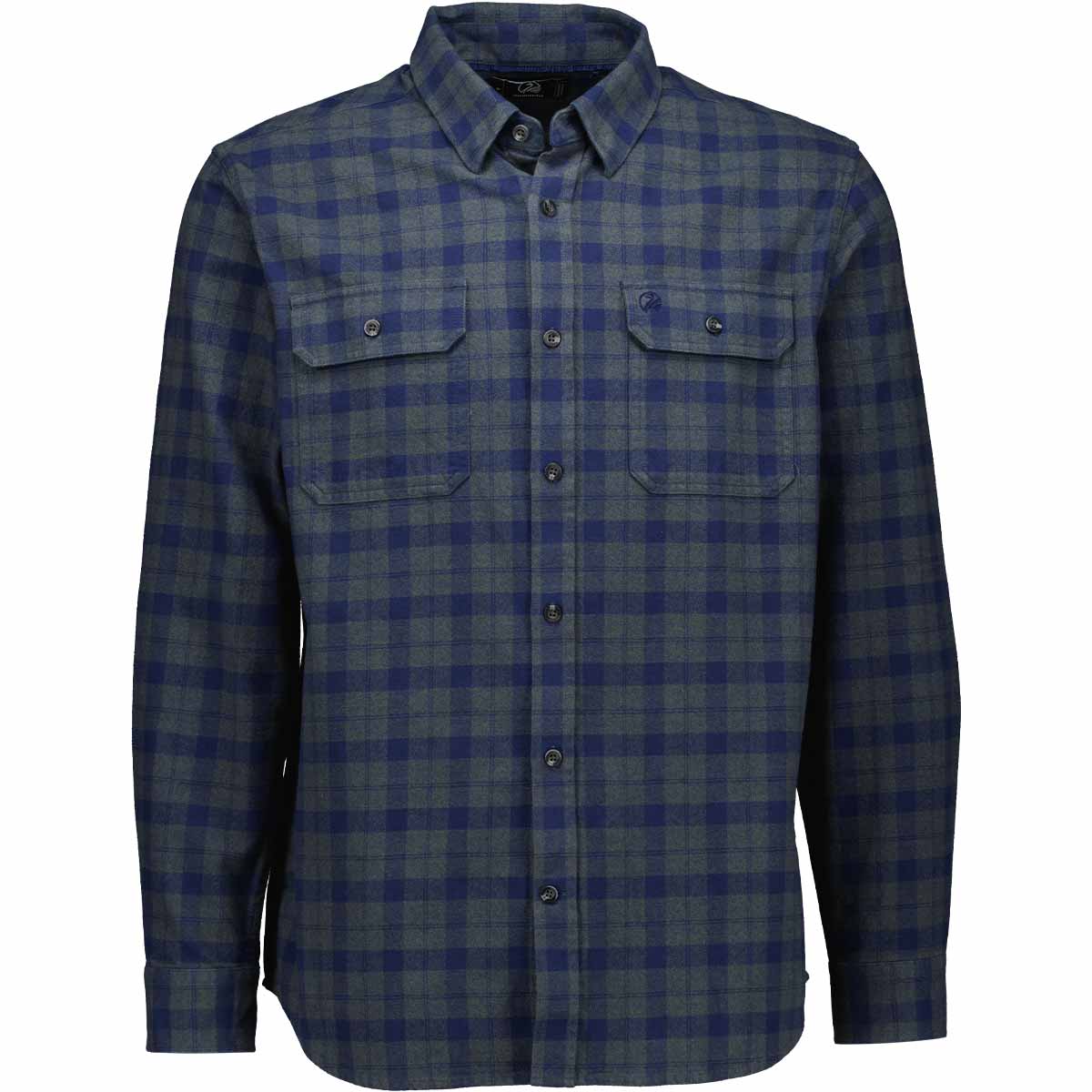 Swanndri Port Rd LS Shirt - Dark Olive/Navy Swanndri Port Rd LS Shirt - Dark Olive/Navy