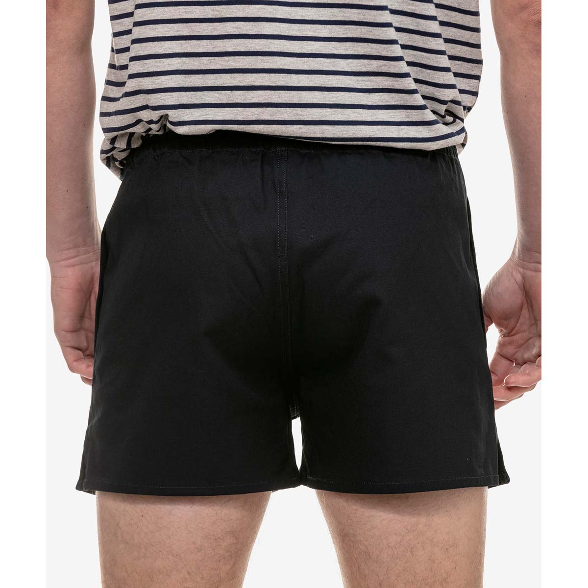 Swanndri Rugby Shorts Black Rear Swanndri Rugby Shorts Black Rear