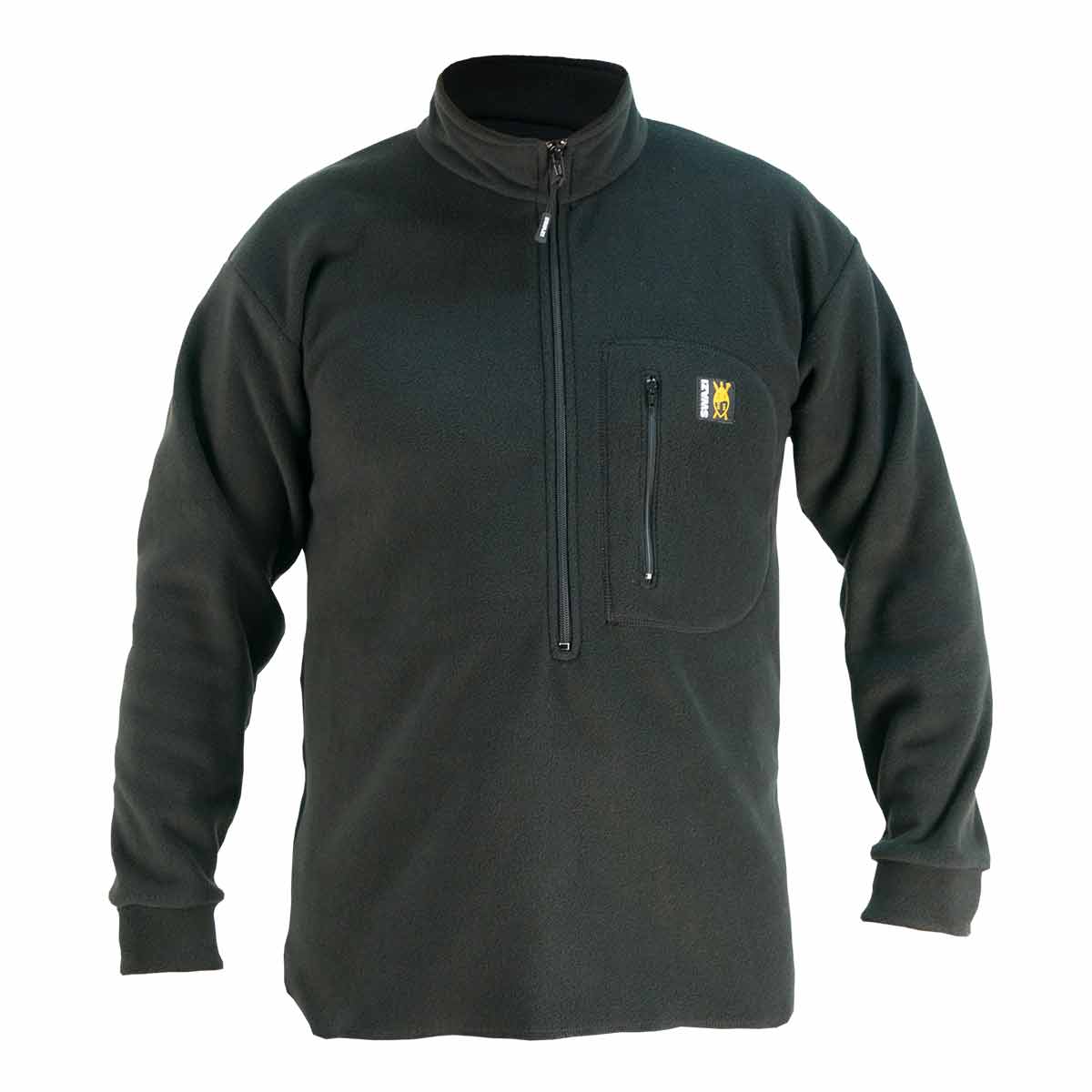 Swazi Bush Shirt Fleece Black Swazi Bush Shirt Fleece Black