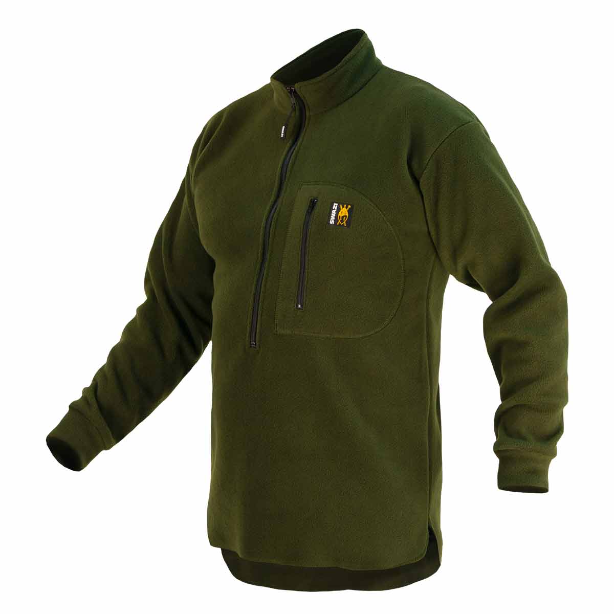 Swazi Bush Shirt Fleece Olive Swazi Bush Shirt Fleece Olive