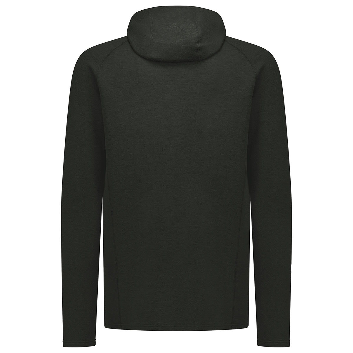 Swazi Hoodoo Merino Hooded Shirt - Ironsand - Rear Swazi Hoodoo Merino Hooded Shirt - Ironsand - Rear