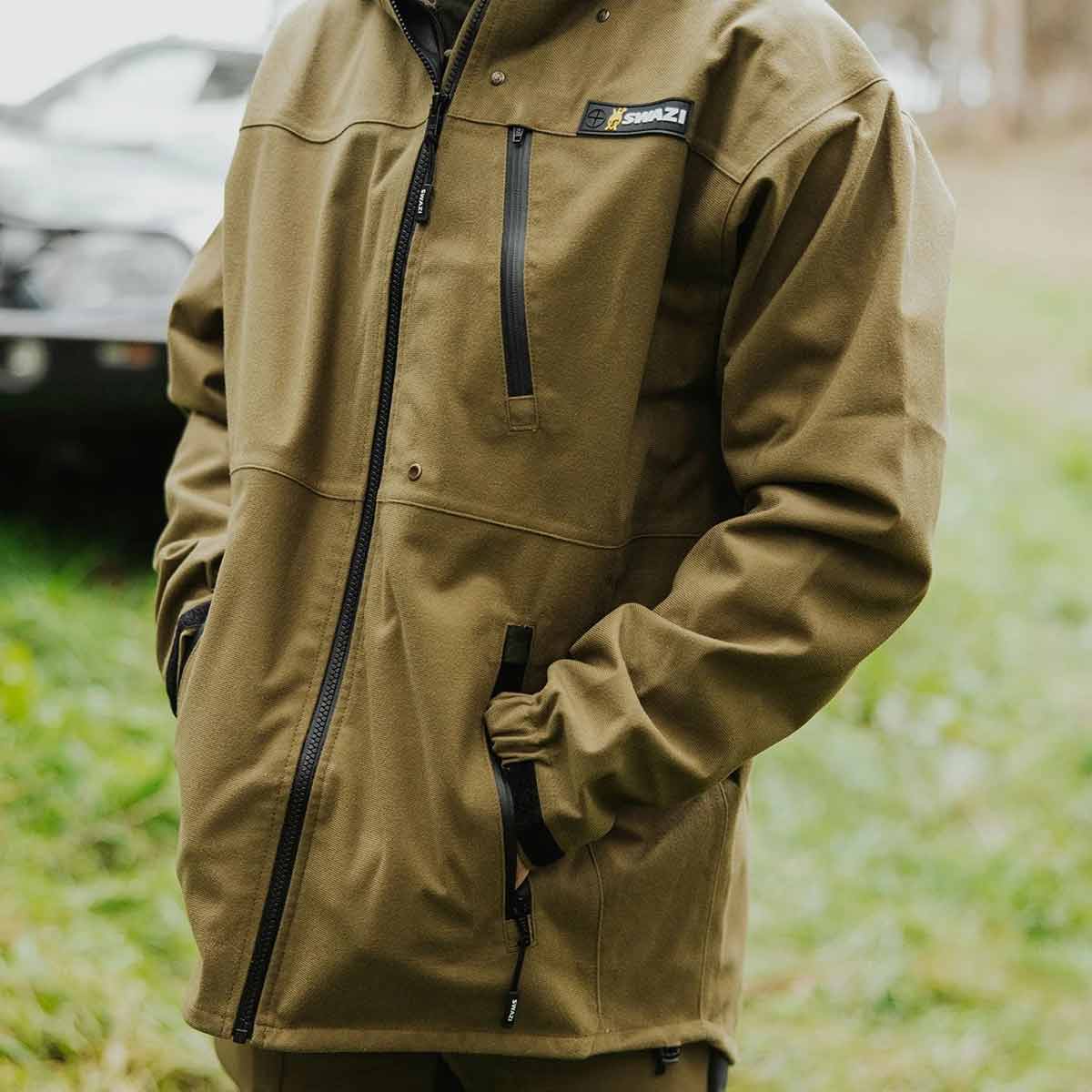 Swazi Ibex Jacket Tussock Green Swazi Ibex Jacket Tussock Green