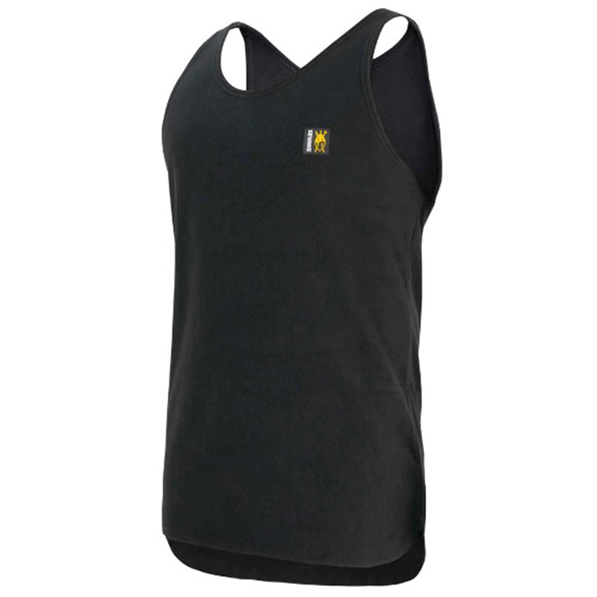 Swazi Micro Singlet Microfleece Vest Black Swazi Micro Singlet Microfleece Vest Black