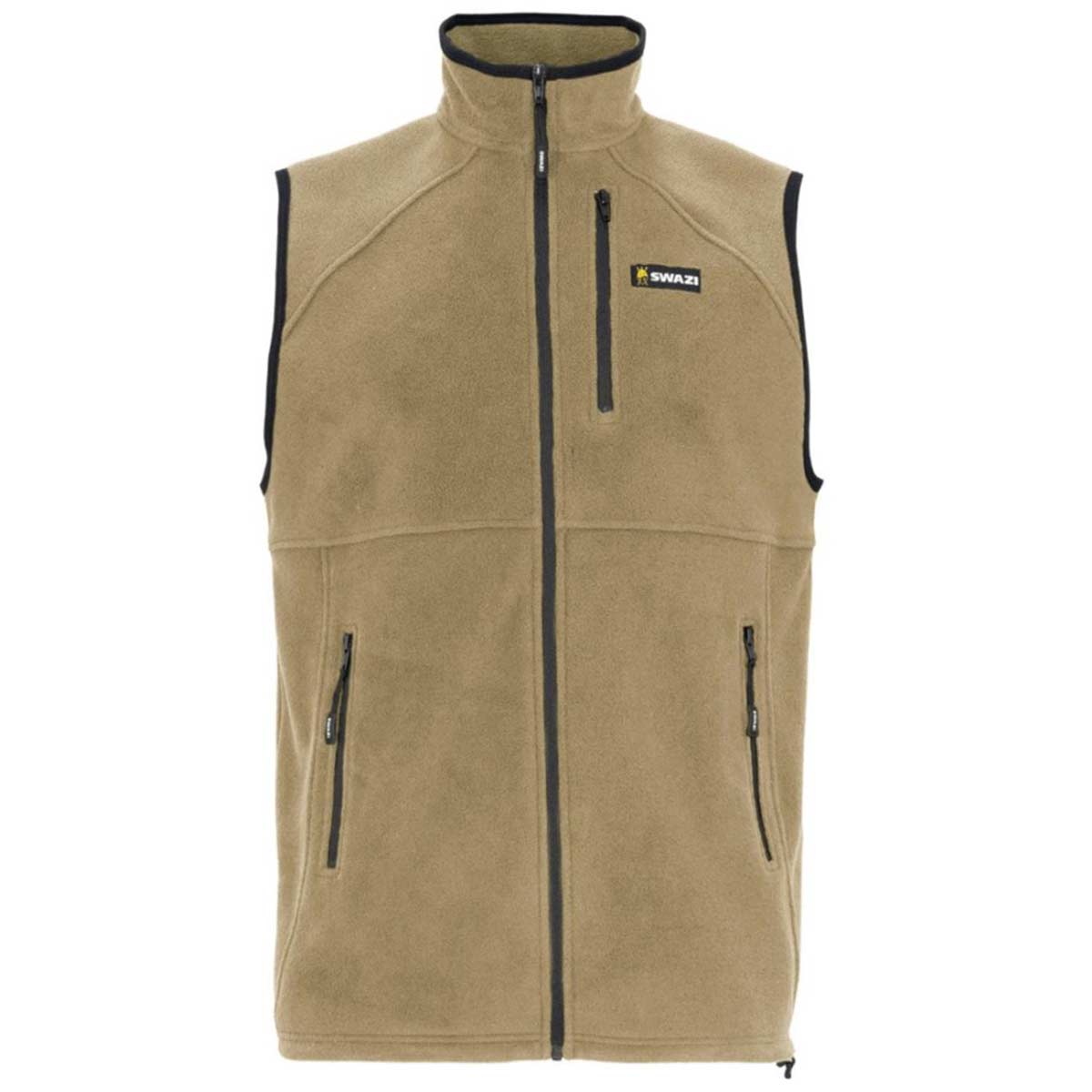 Swazi Sherpa Fleece Vest in Tussock Swazi Sherpa Fleece Vest in Tussock