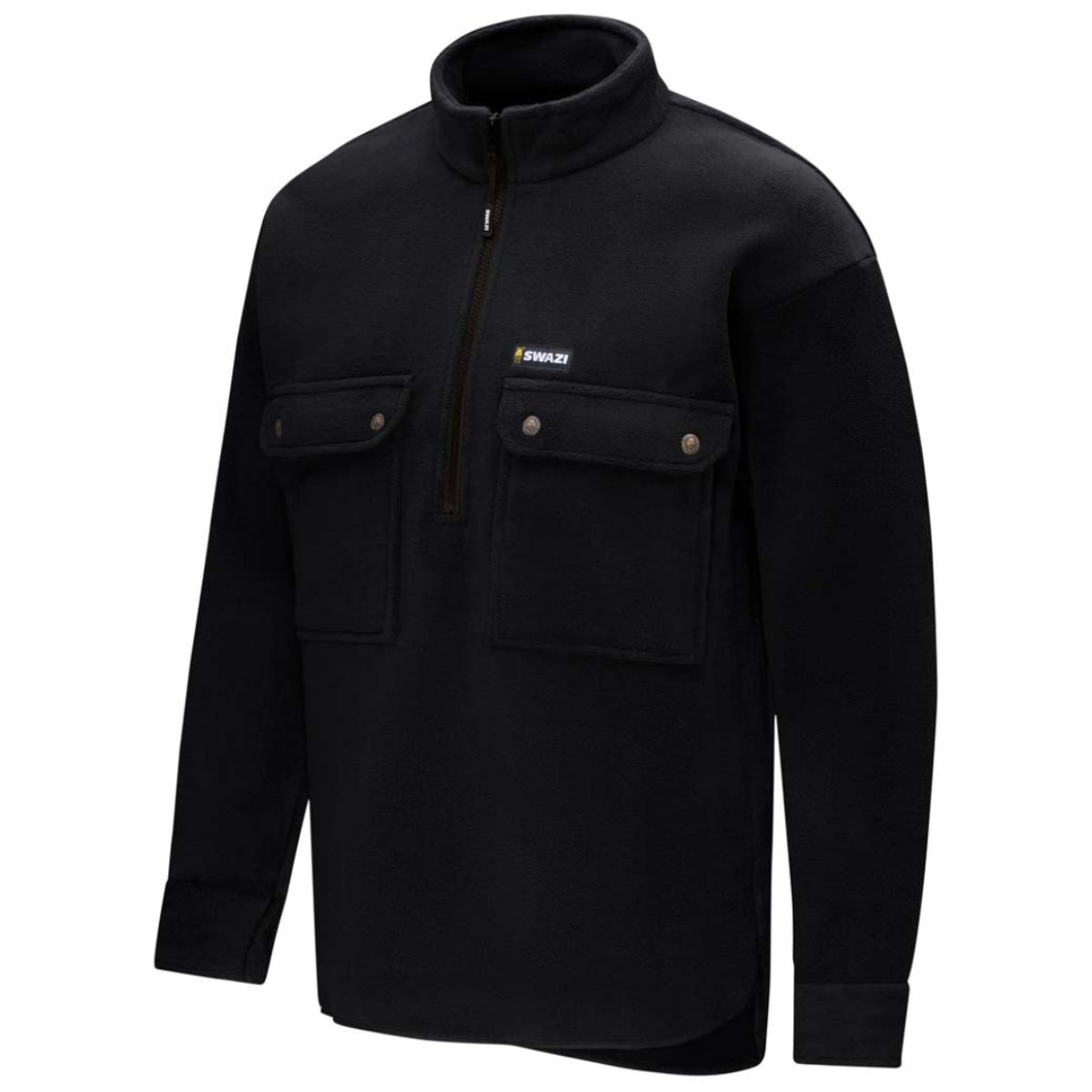 Swazi Back 40 Fleece Shirt - Black Swazi Back 40 Fleece Shirt - Black