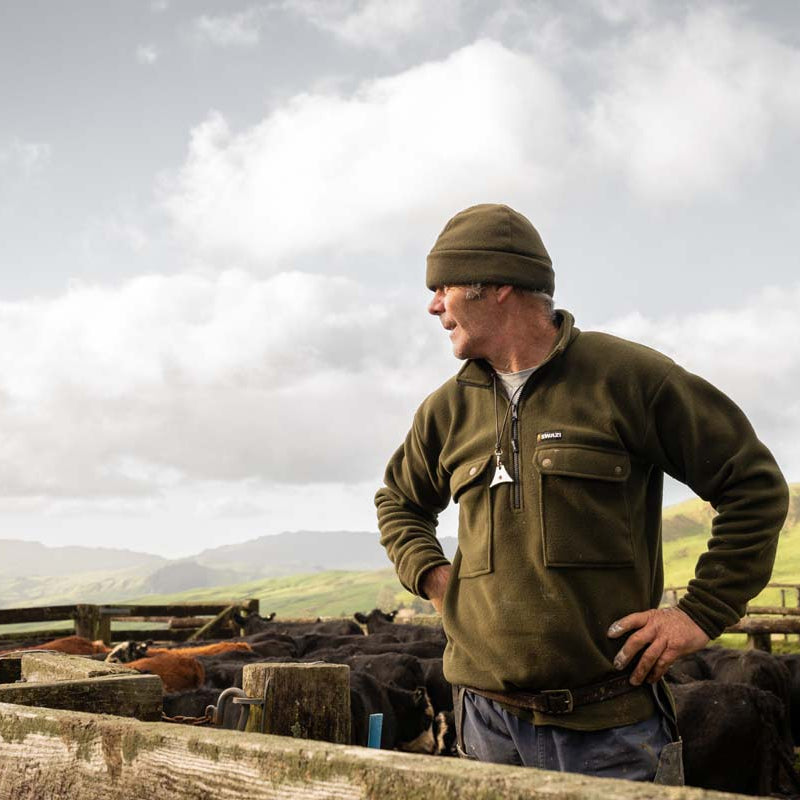 Swazi Back 40 Fleece Shirt - Model Swazi Back 40 Fleece Shirt - Model