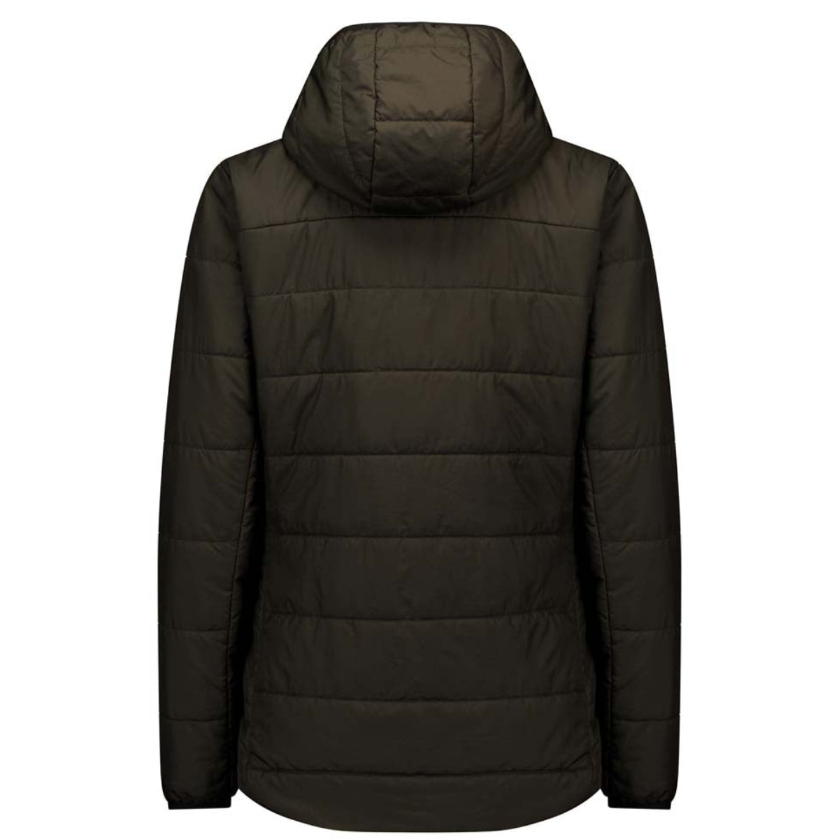 Swazi Glacier Women's Insulation Puffer Jacket - Bark - Rear Swazi Glacier Women's Insulation Puffer Jacket - Bark - Rear