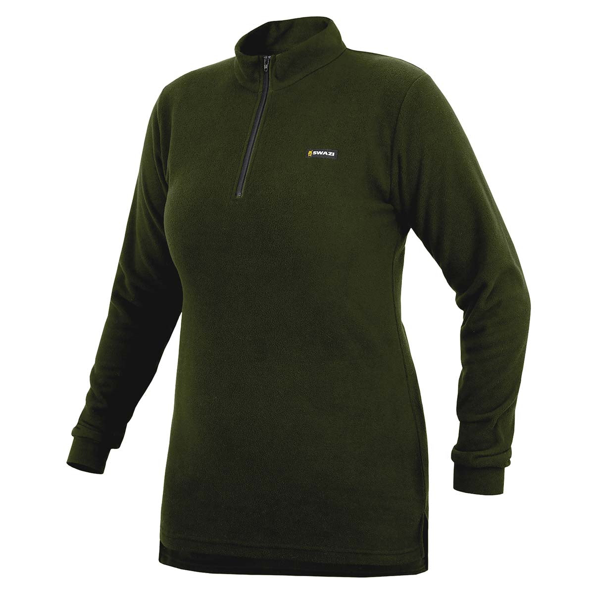 Swazi Leithen Women's Microfleece Top - Olive Swazi Leithen Women's Microfleece Top - Olive