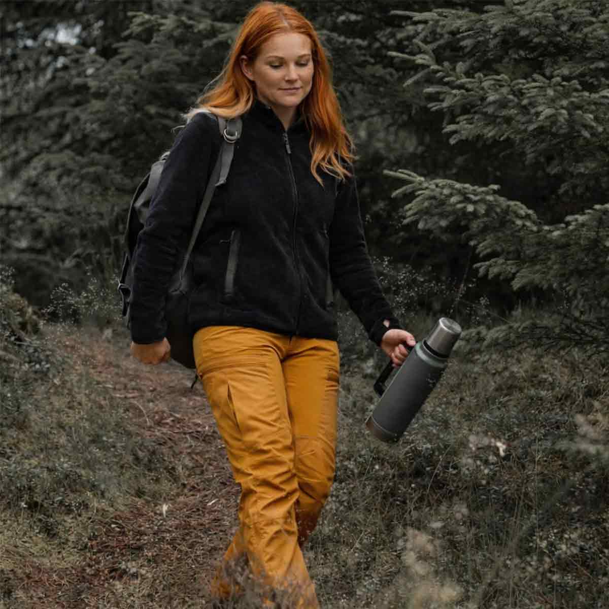 Northern Hunting Tyra Pro Women's Outdoor Trousers - Buckthorn - Model Northern Hunting Tyra Pro Women's Outdoor Trousers - Buckthorn - Model