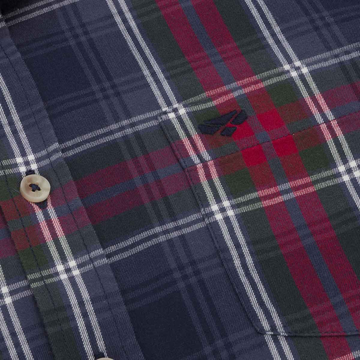 Hoggs of Fife Taransay Plaid Shirt - detail Hoggs of Fife Taransay Plaid Shirt - detail