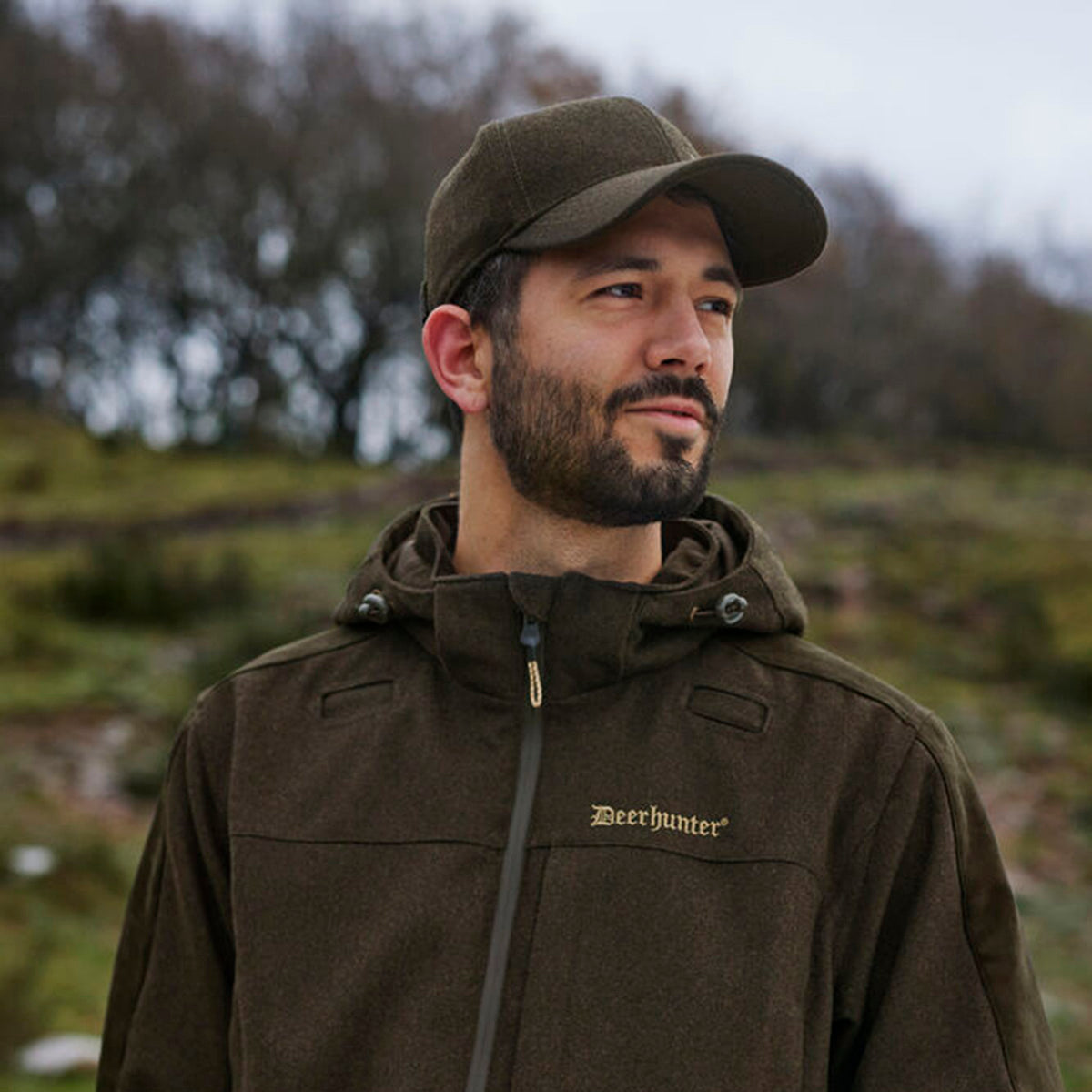 Deerhunter Tatra Cap with Earflaps - On Model Deerhunter Tatra Cap with Earflaps - On Model