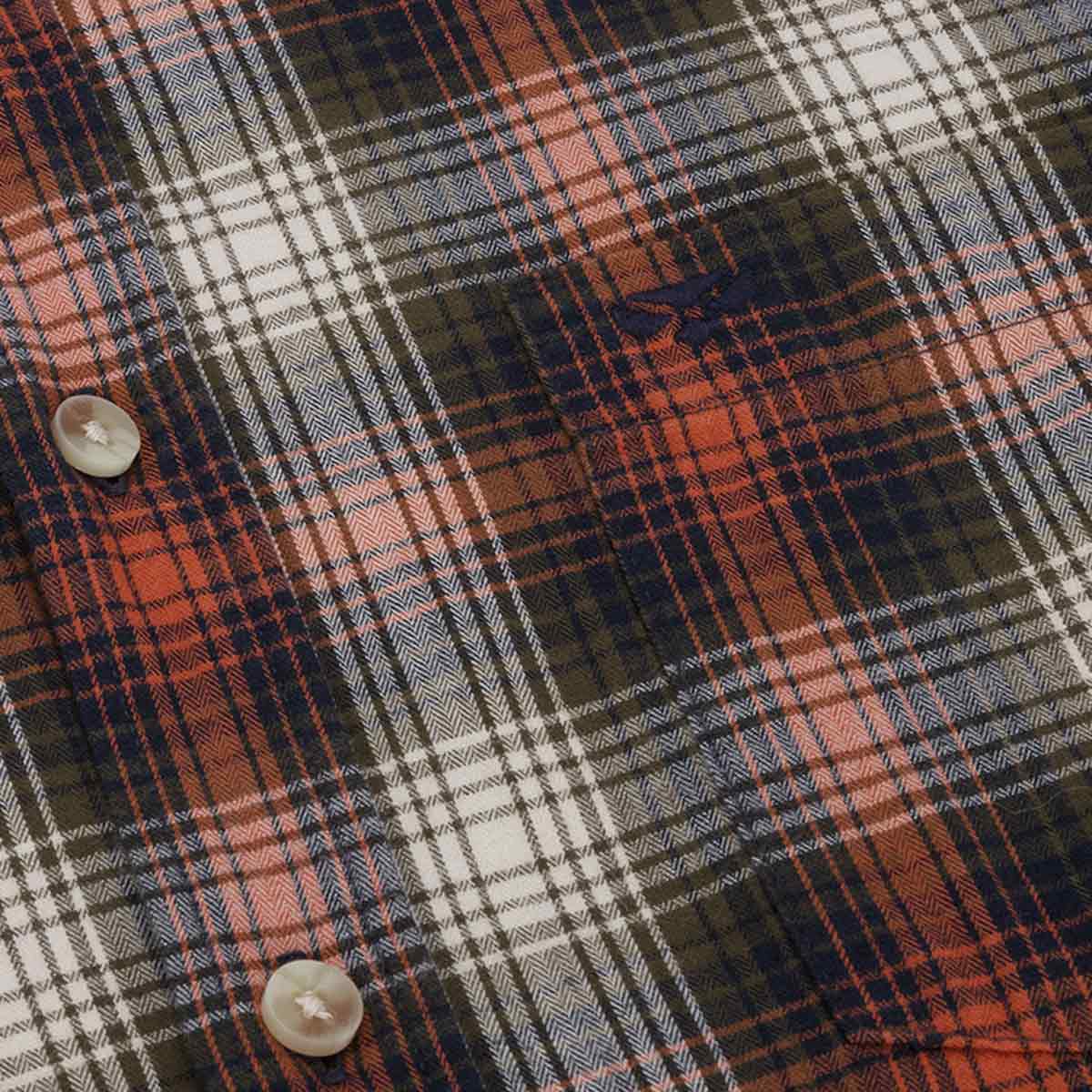 Hoggs of Fife Tiree Twill Check Shirt - detail Hoggs of Fife Tiree Twill Check Shirt - detail