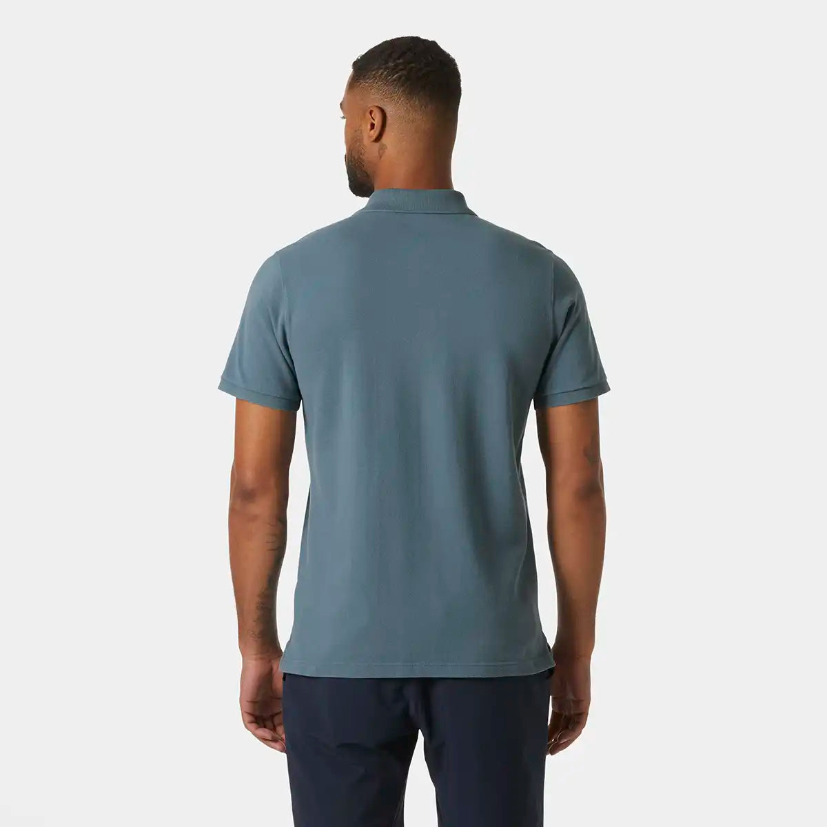 Helly Hansen Transat Polo Shirt on model - back Helly Hansen Transat Polo Shirt on model - back