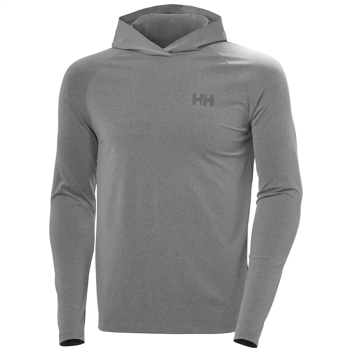 Helly Hansen Tyri Knit Hoodie- Ebony- front view Helly Hansen Tyri Knit Hoodie- Ebony- front view