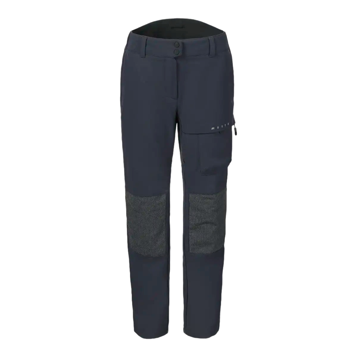 Musto Women's Evo Performance Stretch Trousers- Navy- front Musto Women's Evo Performance Stretch Trousers- Navy- front