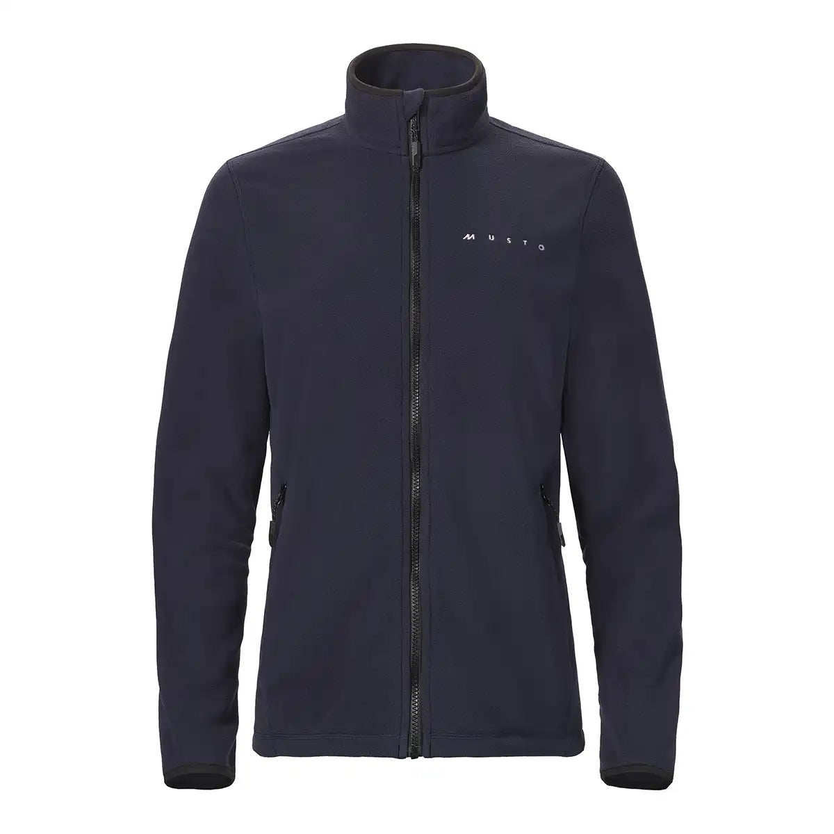 Musto Women's Evo Polartec 200 Fleece Jacket- Navy- Front Musto Women's Evo Polartec 200 Fleece Jacket- Navy- Front