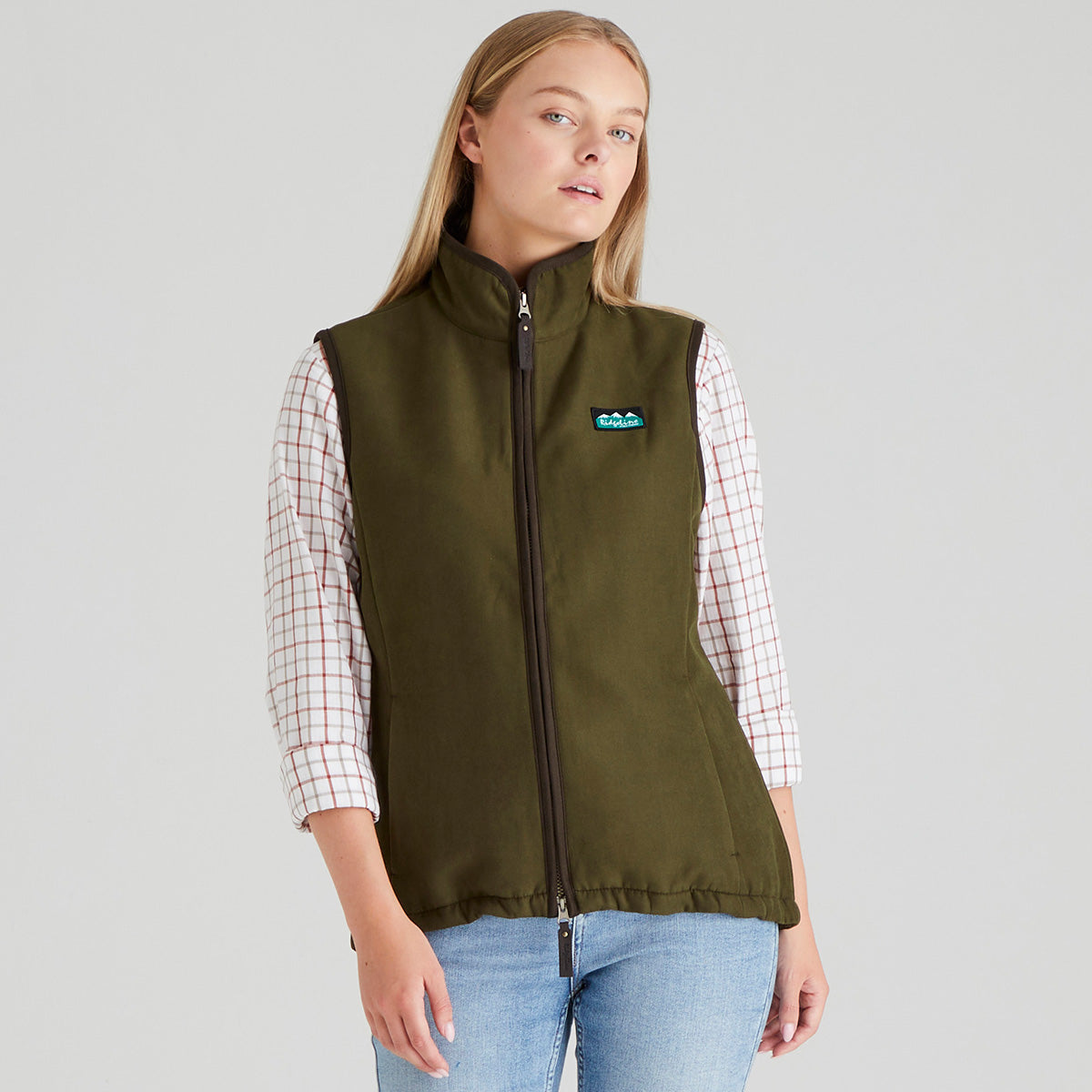 Ridgeline Ladies Gilet in Monarch Style - Moody Teak Ridgeline Ladies Gilet in Monarch Style - Moody Teak