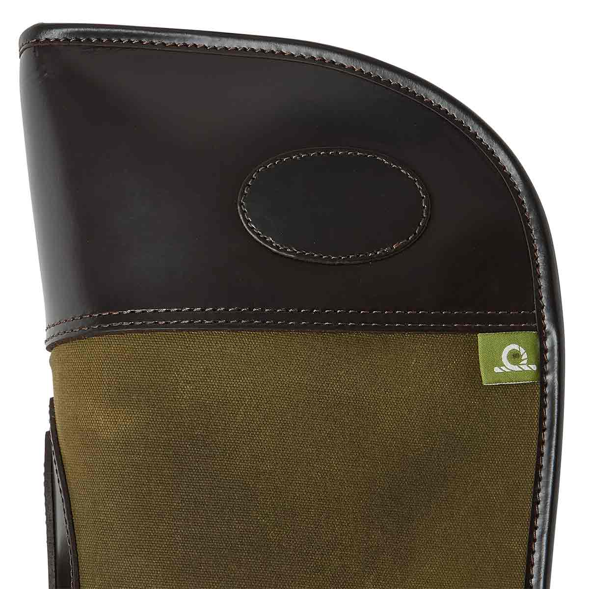 Chatham Waxed Canvas Full Zip Gun Slip - Detail Chatham Waxed Canvas Full Zip Gun Slip - Detail