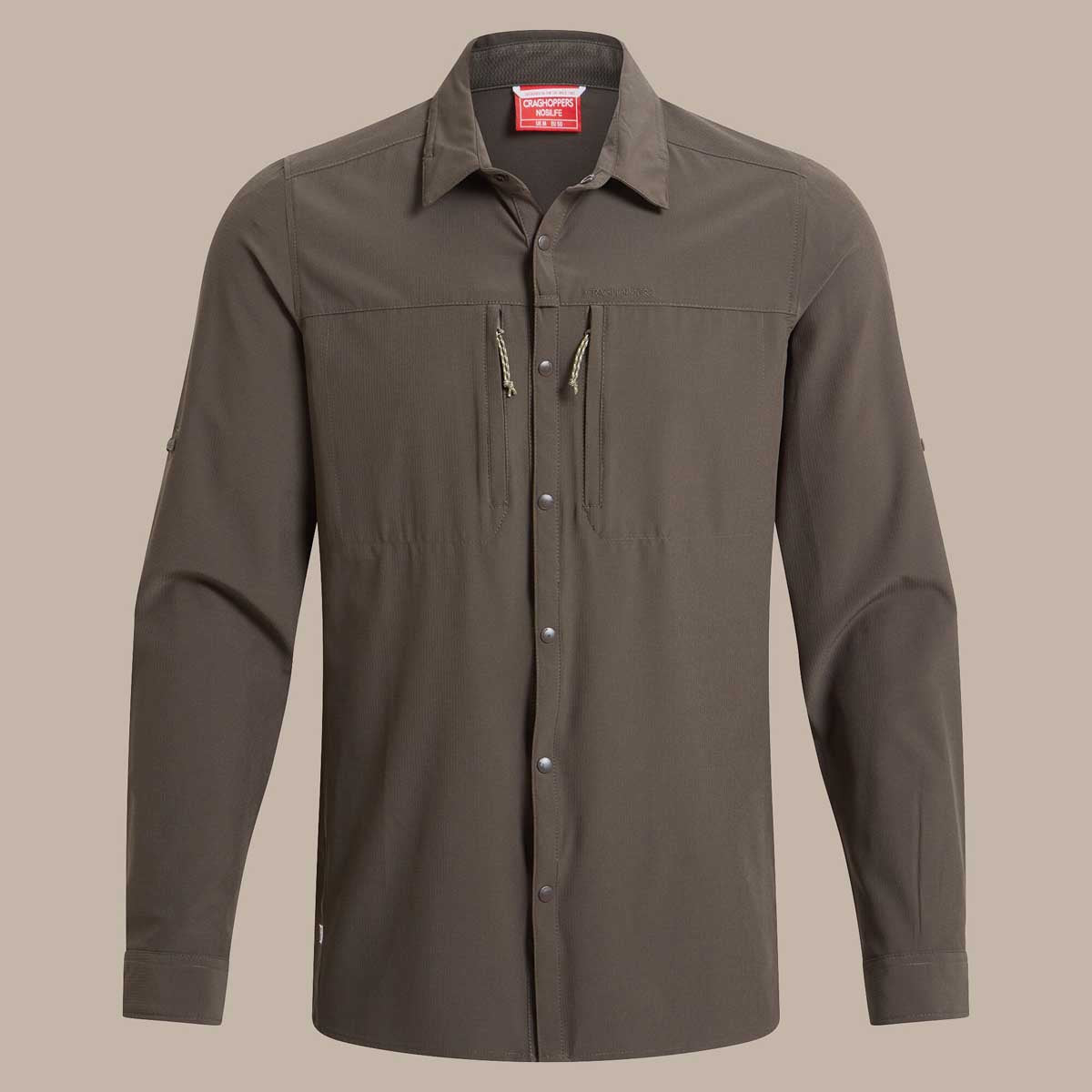 Craghoppers NosiLife Pro Long Sleeved Shirt V - Woodland Green Craghoppers NosiLife Pro Long Sleeved Shirt V - Woodland Green