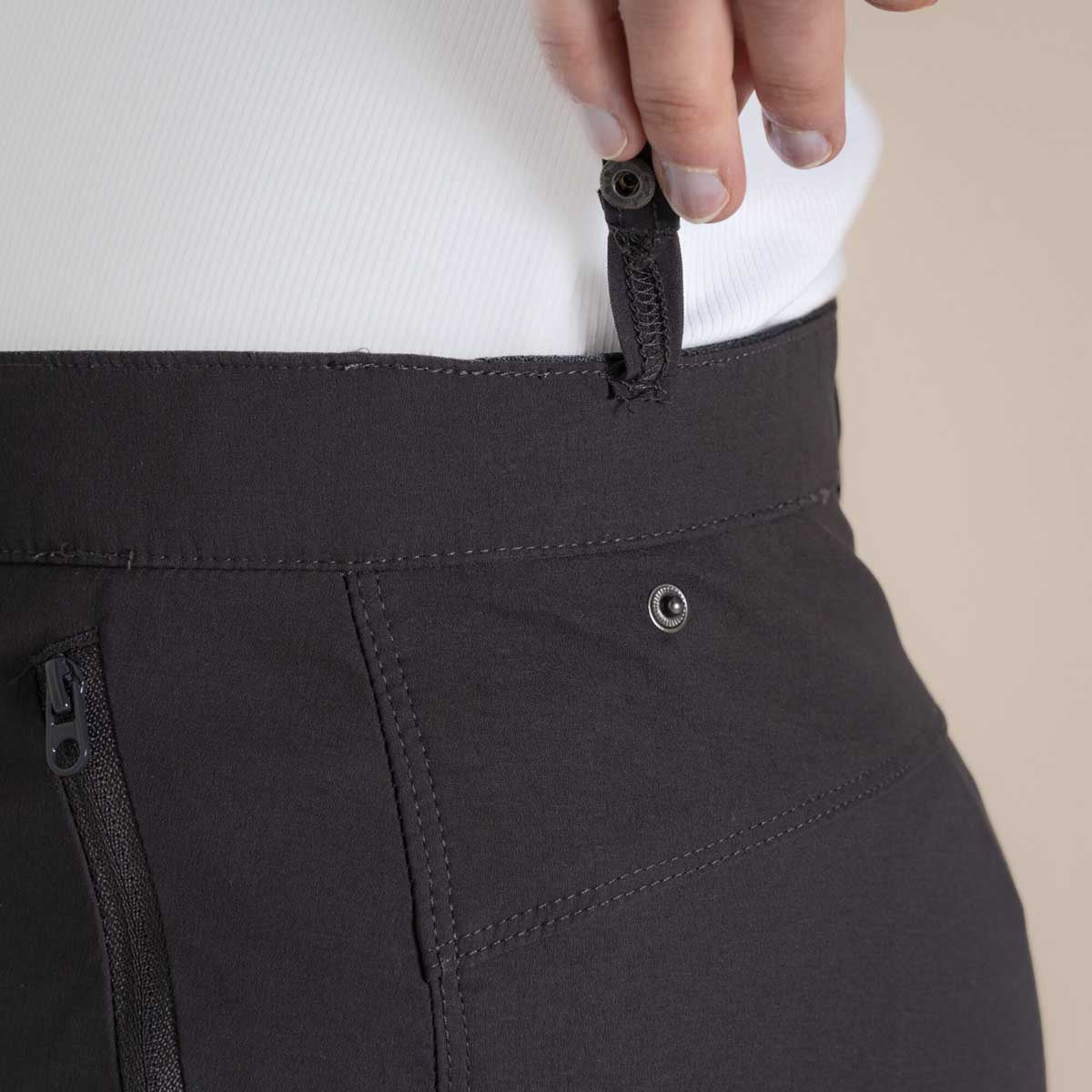 Craghoppers NosiLife Pro Women's Trousers III - Charcoal - Belt Loop Craghoppers NosiLife Pro Women's Trousers III - Charcoal - Belt Loop