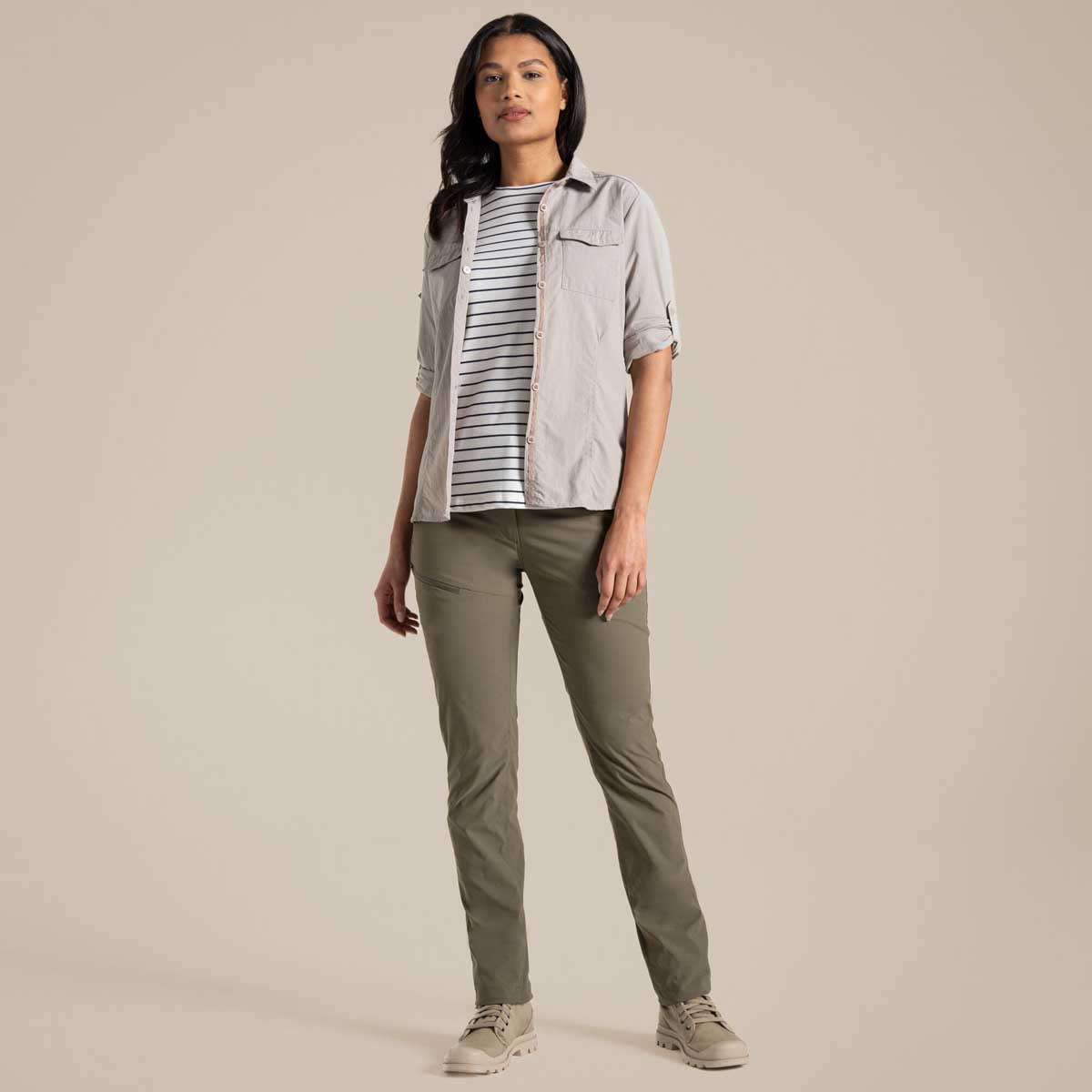 Craghoppers NosiLife Pro Women's Trousers III - Wild Olive Craghoppers NosiLife Pro Women's Trousers III - Wild Olive