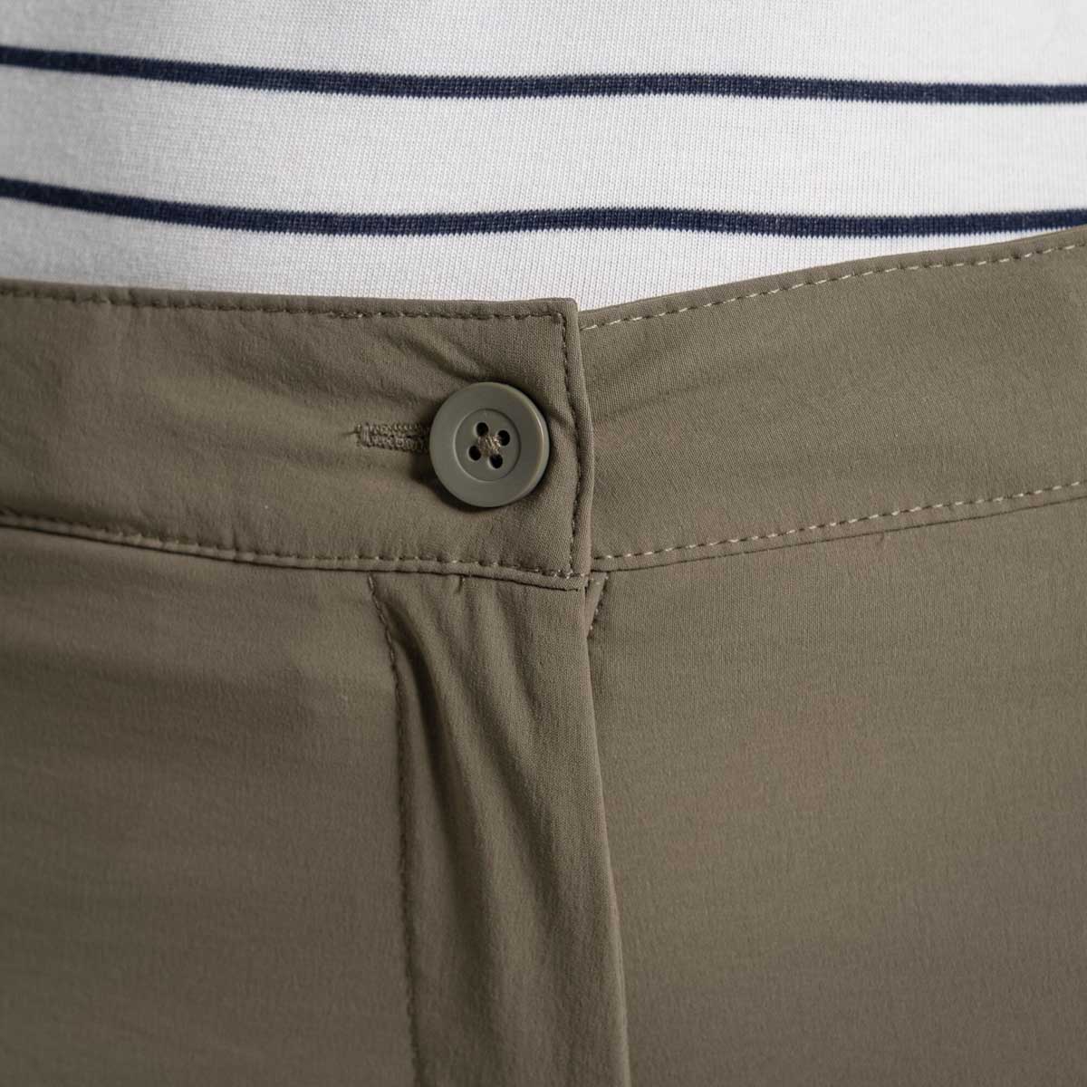 Craghoppers NosiLife Pro Women's Trousers III - Wild Olive - Fly Button Craghoppers NosiLife Pro Women's Trousers III - Wild Olive - Fly Button