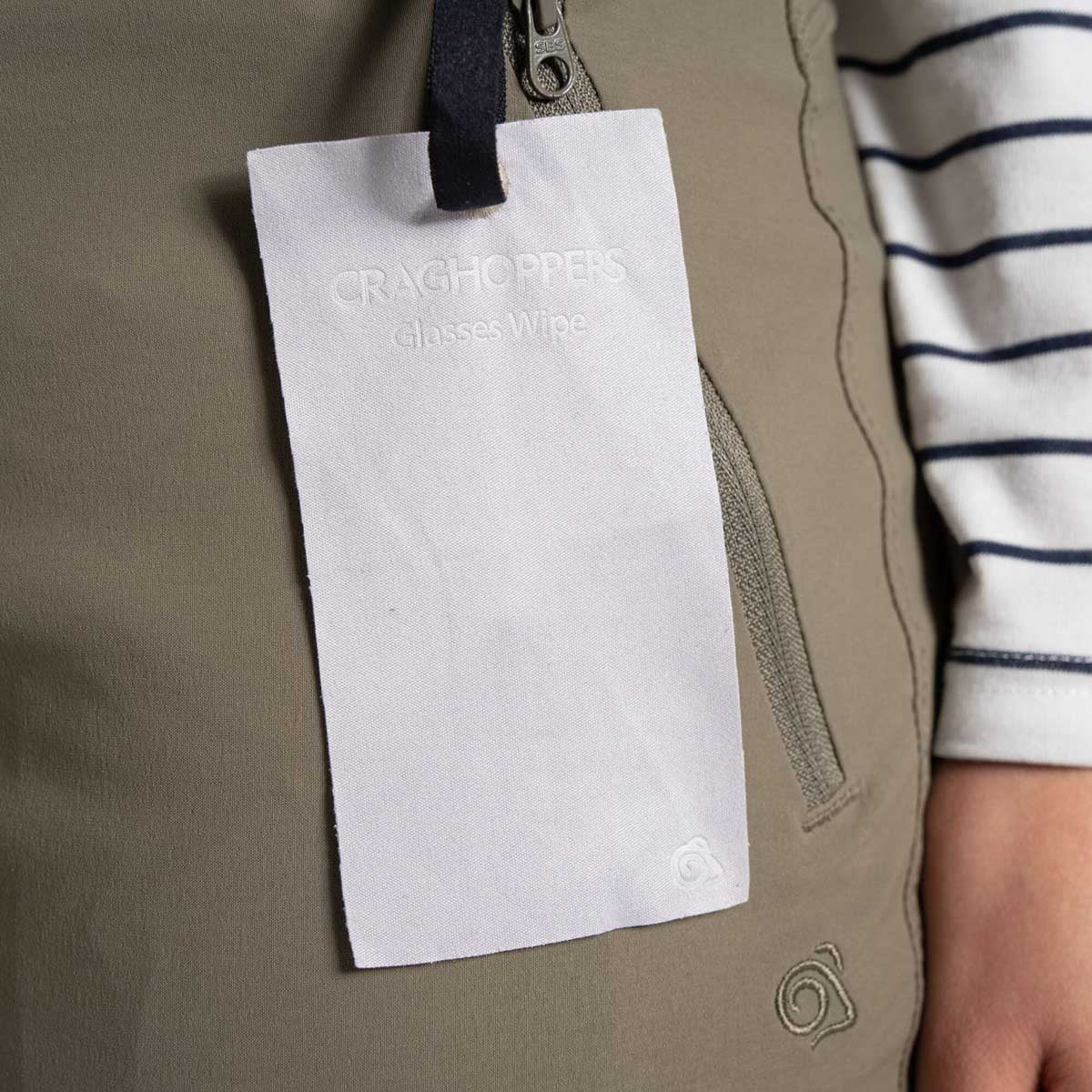Craghoppers NosiLife Pro Women's Trousers III - Wild Olive - Sunglasses Polishing Cloth Craghoppers NosiLife Pro Women's Trousers III - Wild Olive - Sunglasses Polishing Cloth