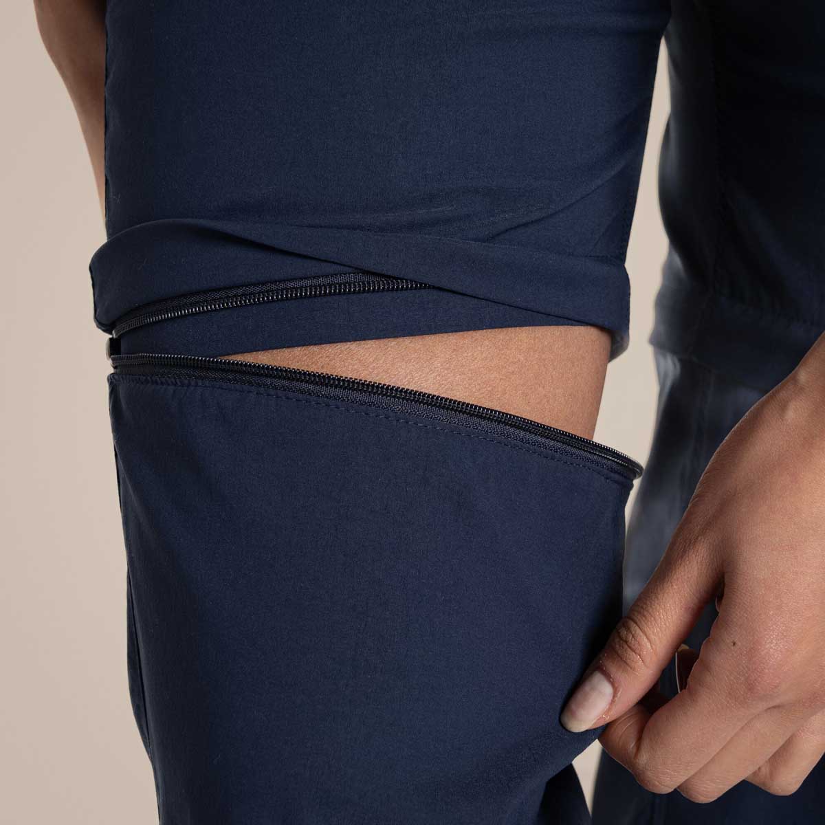 Craghoppers NosiLife Pro Women's Convertible Trousers III - Blue Navy - Removable Legs Craghoppers NosiLife Pro Women's Convertible Trousers III - Blue Navy - Removable Legs