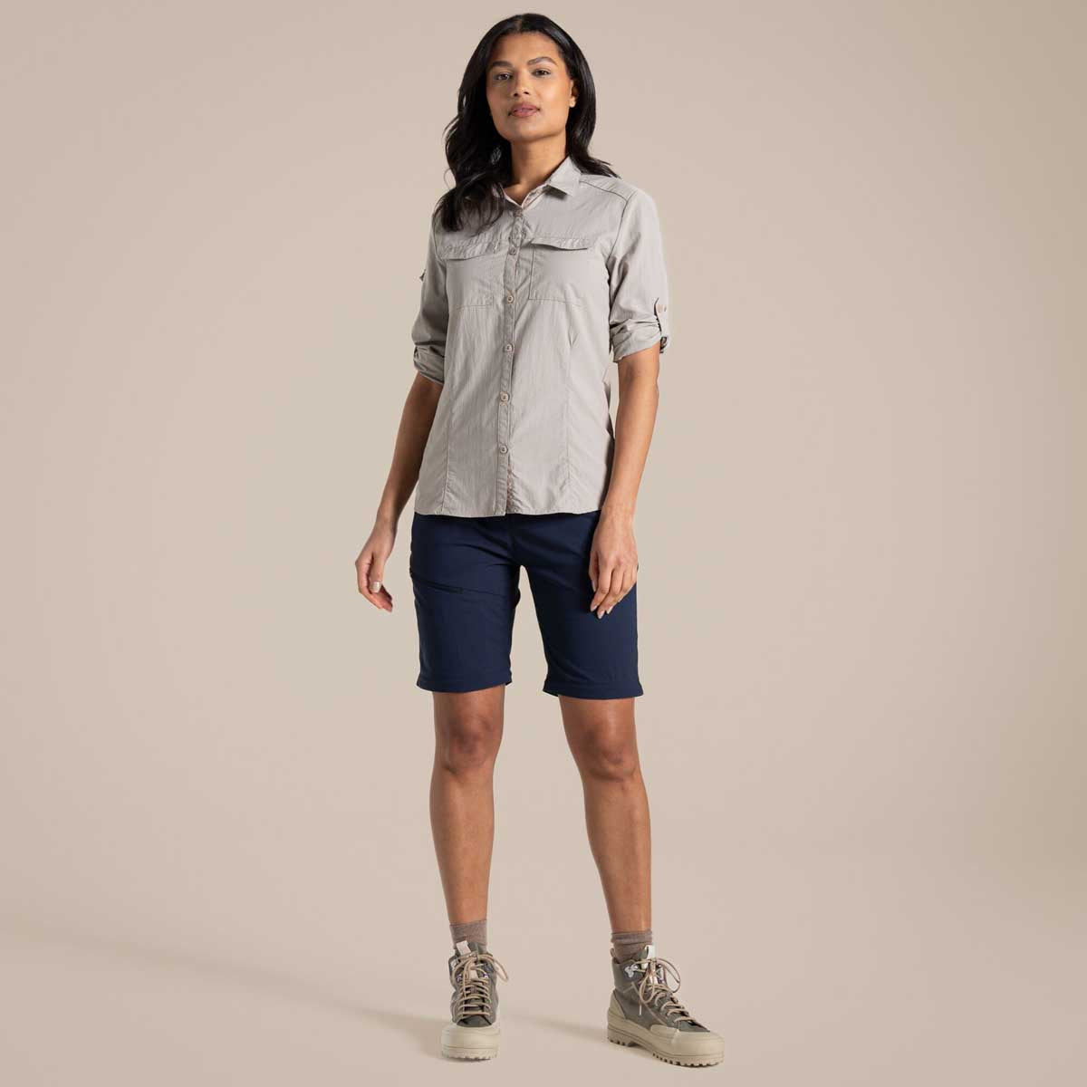 Craghoppers NosiLife Pro Women's Convertible Trousers III - Blue Navy - Shorts Craghoppers NosiLife Pro Women's Convertible Trousers III - Blue Navy - Shorts