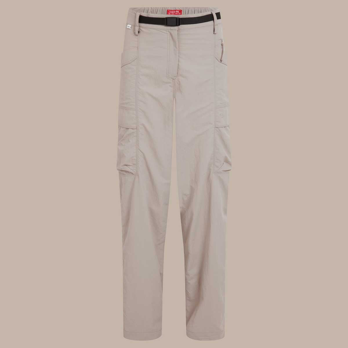 Craghoppers NosiLife Medina Women's Cargo Trousers - Soft Mushroom Craghoppers NosiLife Medina Women's Cargo Trousers - Soft Mushroom