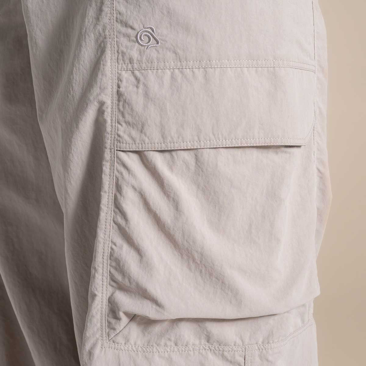 Craghoppers NosiLife Medina Women's Cargo Trousers - Soft Mushroom - Cargo Pocket Craghoppers NosiLife Medina Women's Cargo Trousers - Soft Mushroom - Cargo Pocket
