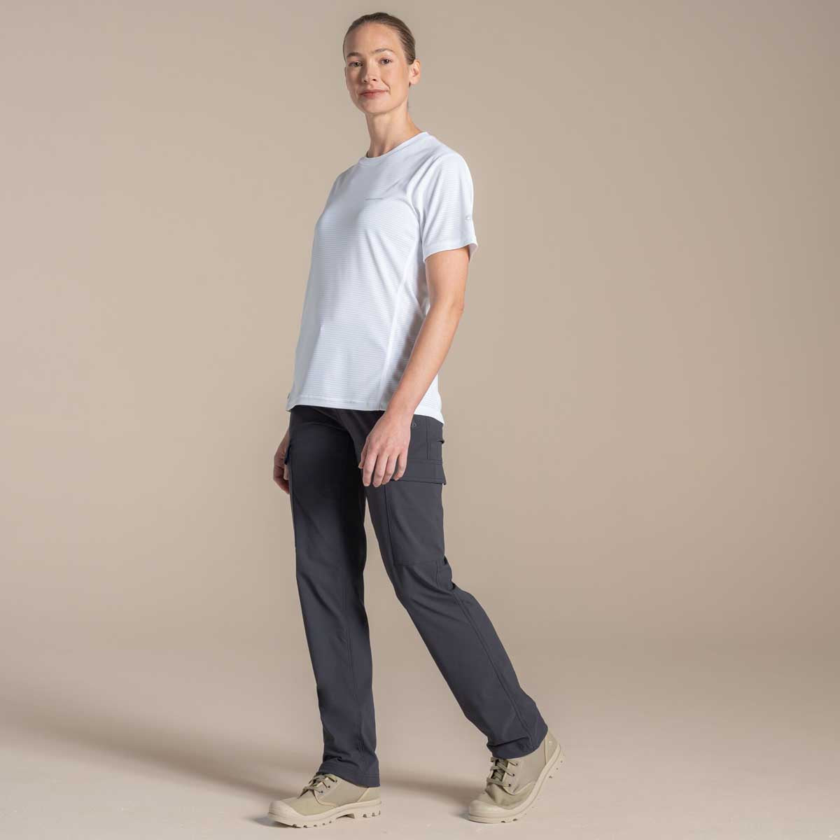 Craghoppers NosiLife Rif Women's Stretch Cargo Trousers - Dark Iron Craghoppers NosiLife Rif Women's Stretch Cargo Trousers - Dark Iron