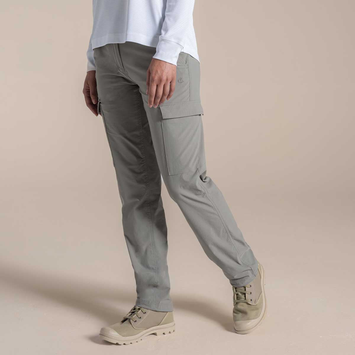 Craghoppers NosiLife Rif Women's Stretch Cargo Trousers - Vert Craghoppers NosiLife Rif Women's Stretch Cargo Trousers - Vert