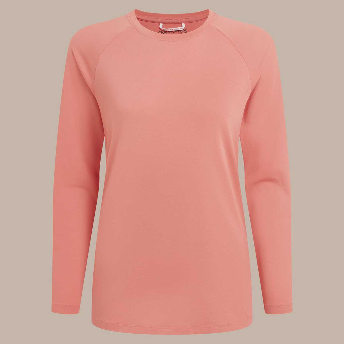 Craghoppers NosiLife Nour Women's Long Sleeved T-Shirt - Spiced Apricot Craghoppers NosiLife Nour Women's Long Sleeved T-Shirt - Spiced Apricot