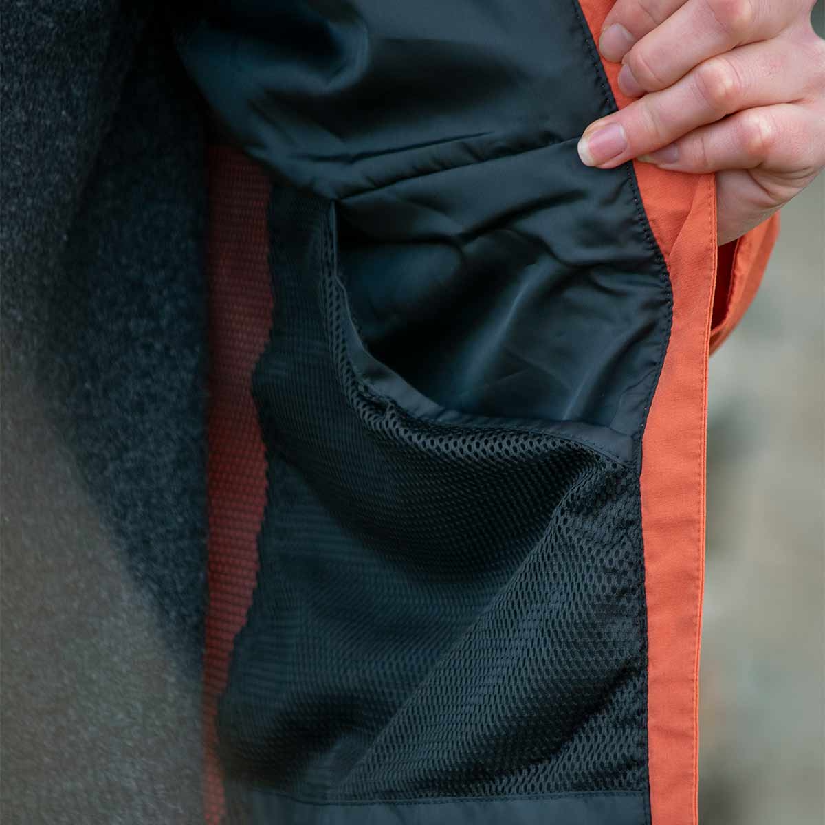 Helly Hansen Women's Banff Shell Jacket - Terracotta - Interior Helly Hansen Women's Banff Shell Jacket - Terracotta - Interior